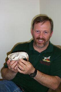 Dr. Lee Foote & Beaver Skull